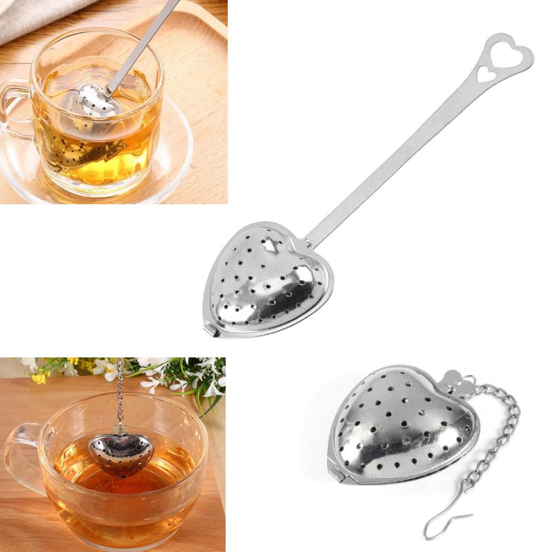 Home Long Handle Tea Leak Filter Spoon Stainless Steel Heart-shaped Tea Filter Tea Maker Coffee Vanilla Spice Filter Infuser
Home Long Handle Tea Leak Filter Spoon Stainless Steel Heart-shaped Tea Filter Tea Maker Coffee Vanilla Spice Filter Infuser