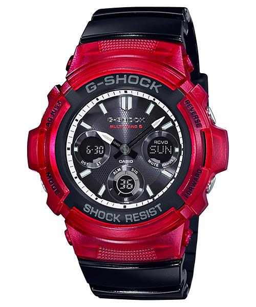 Casio G-SHOCK Men s Resin 200M Water Resistant Analog Shock Resistant Quartz Watch AWG-M100SRB-4A красный
Casio G-SHOCK Men s Resin 200M Water Resistant Analog Shock Resistant Quartz Watch AWG-M100SRB-4A красный