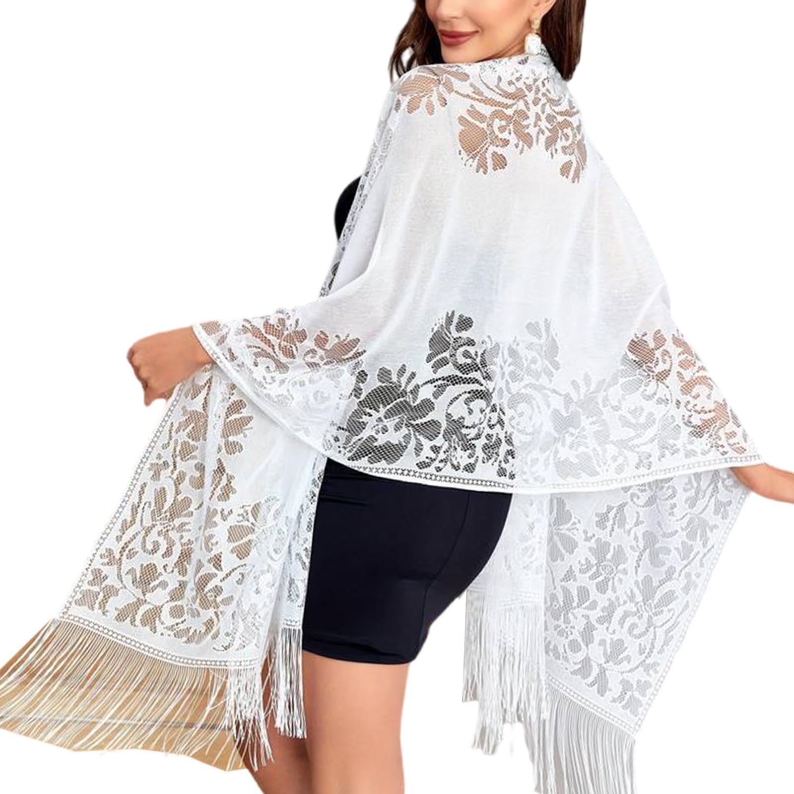 Элегантная женская шаль-накидка для вечернего платья Легкий шарф Малайзия Однотонный Ажурный Кисточка Длинная накидка-шаль белый
Элегантная женская шаль-накидка для вечернего платья Легкий шарф Малайзия Однотонный Ажурный Кисточка Длинная накидка-шаль белый