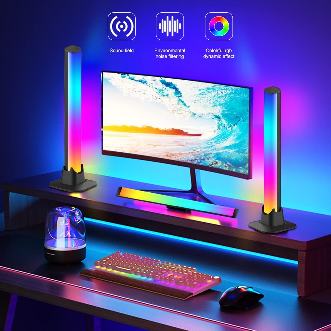 Умные светодиодные полосы RGB, ночник с управлением через приложение Bluetooth, музыкальное ритмическое освещение, подсветка для игрового ТВ, украшение комнаты, лампа
Умные светодиодные полосы RGB, ночник с управлением через приложение Bluetooth, музыкальное ритмическое освещение, подсветка для игрового ТВ, украшение комнаты, лампа