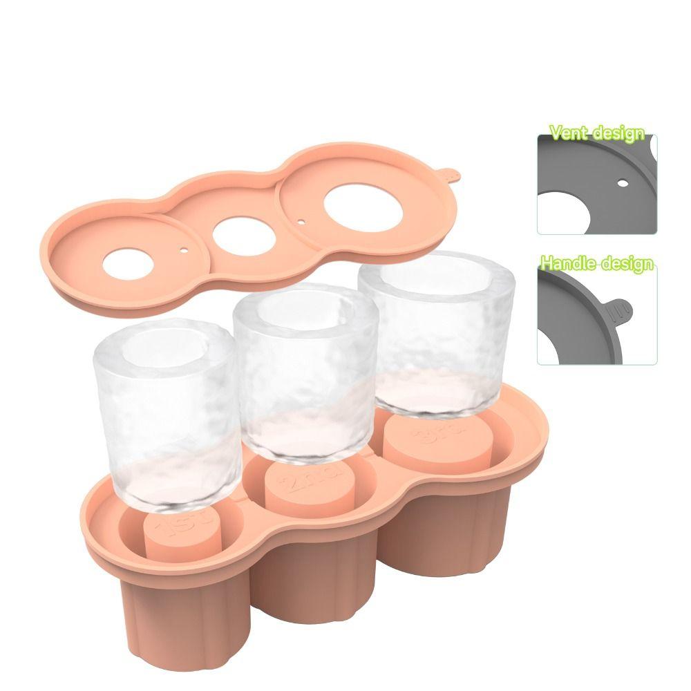 Silicone Silicone Ice Molds Cylinder-Shaped Ice Cube Maker Mold for Stanley Cup 20-40oz рожевий
Silicone Silicone Ice Molds Cylinder-Shaped Ice Cube Maker Mold for Stanley Cup 20-40oz рожевий