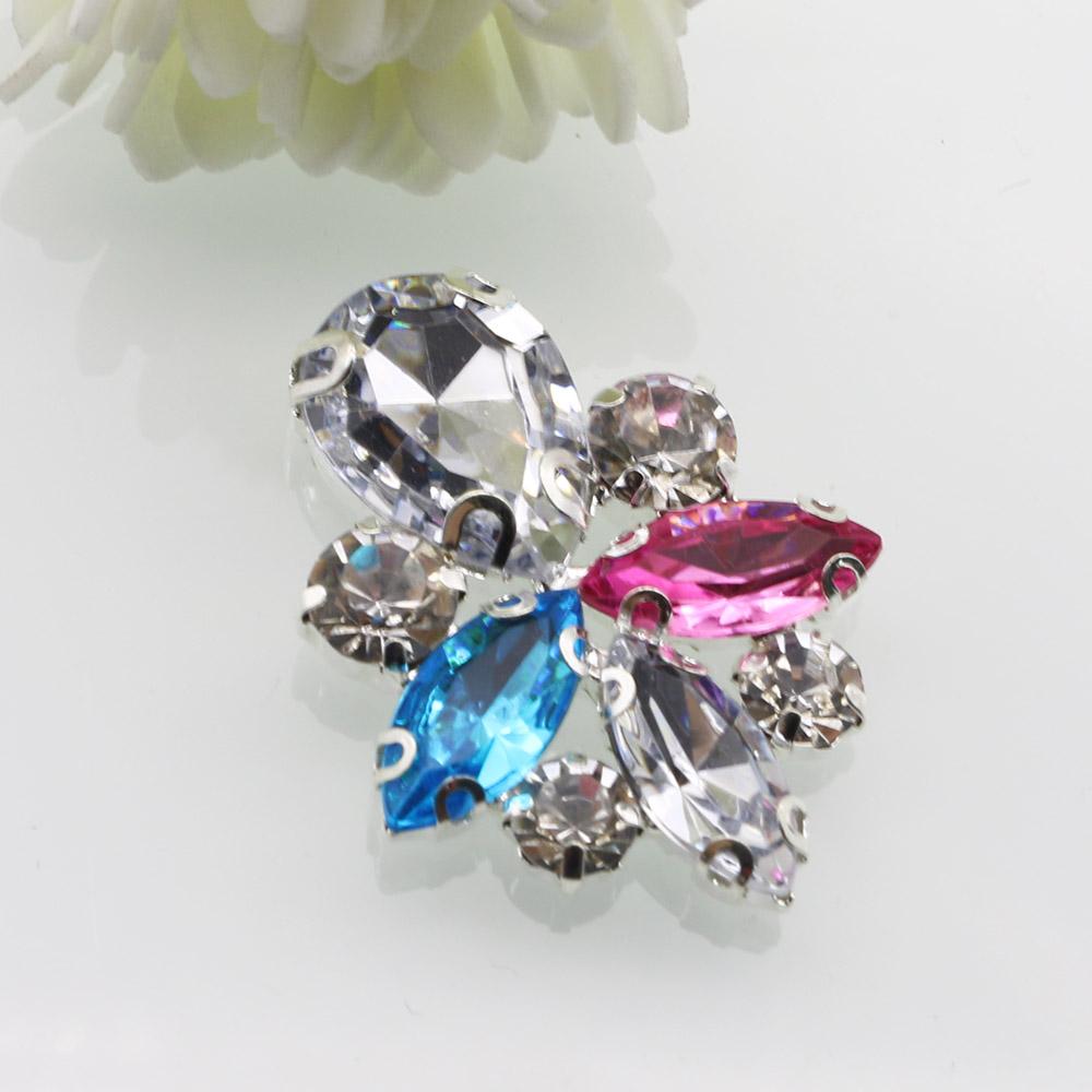 2 pieces of 28 * 36mm Silver Flat Bottomed Rhinestone Colorful Acrylic Buckles For Various Clothing Decoration Accessories Diy Silver
2 pieces of 28 * 36mm Silver Flat Bottomed Rhinestone Colorful Acrylic Buckles For Various Clothing Decoration Accessories Diy Silver