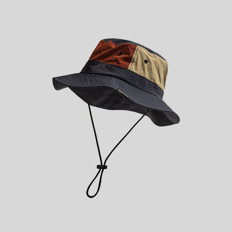 Patchwork Bucket Hat Men Women Fashion Color Block Sun Hat Breathable Cotton Outdoor Fisherman Cap Adult (52-56CM) темно-синього кольору
Patchwork Bucket Hat Men Women Fashion Color Block Sun Hat Breathable Cotton Outdoor Fisherman Cap Adult (52-56CM) темно-синього кольору