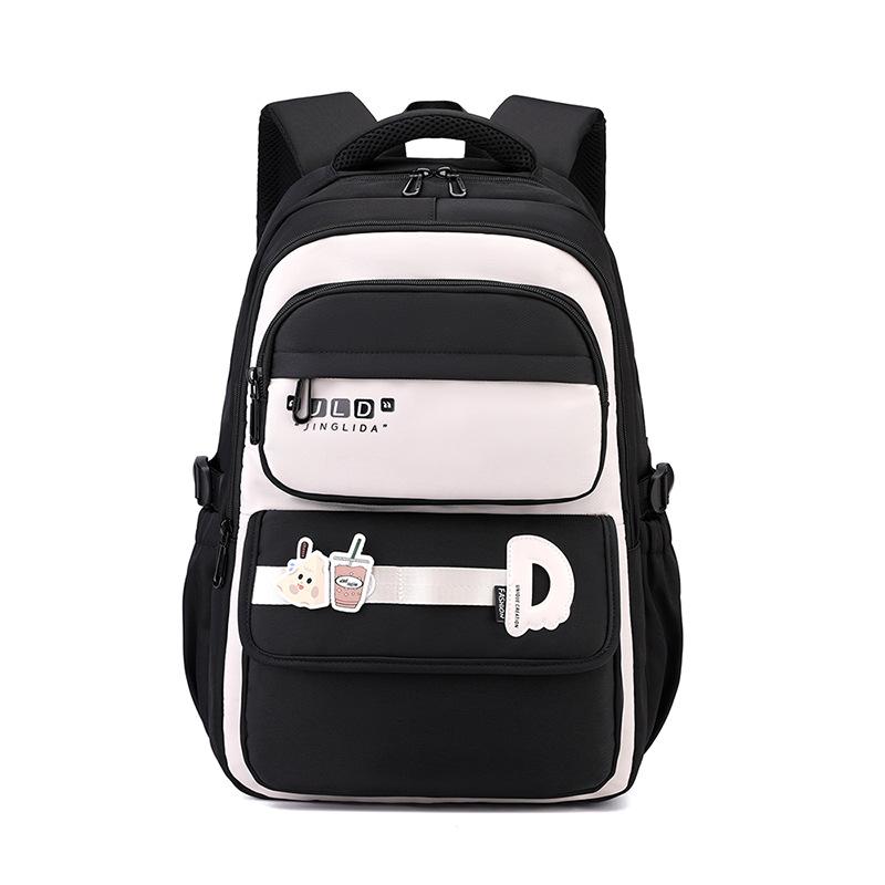 JLD Fresh Sweet Cute Cartoon Junior High School Student Schoolbag Lightweight Large Capacity Backpack Simple Portable Casual Teenager Girls Book Bag чёрный
JLD Fresh Sweet Cute Cartoon Junior High School Student Schoolbag Lightweight Large Capacity Backpack Simple Portable Casual Teenager Girls Book Bag чёрный