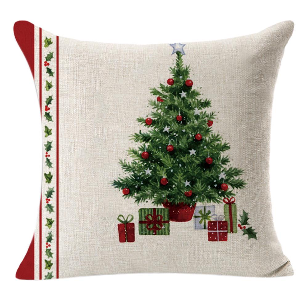 4Pcs Christmas Linen Square Throw Flax Pillow Case Decorative Pillow Cover
4Pcs Christmas Linen Square Throw Flax Pillow Case Decorative Pillow Cover
