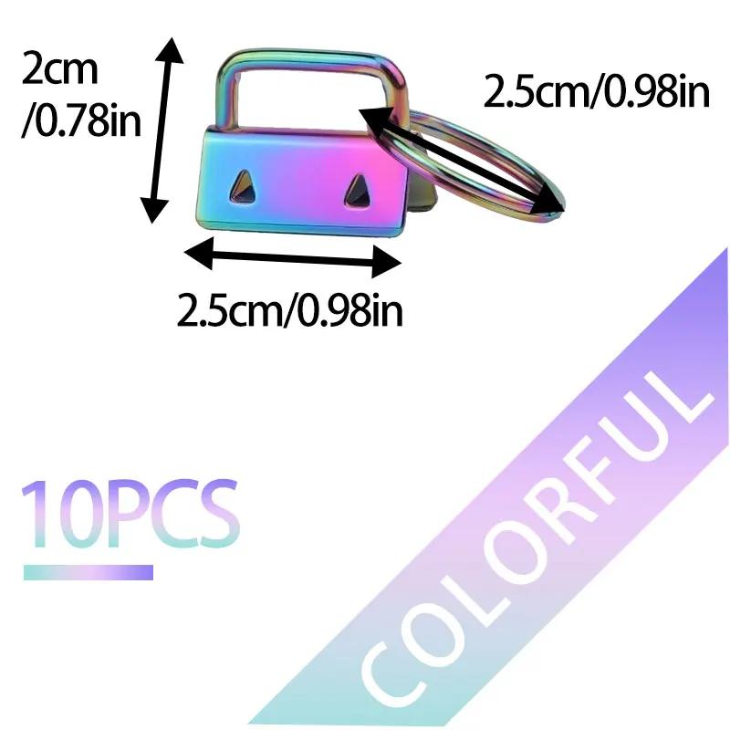10Pcs Metal Multi-color 25mm Tail Clip Iron 1-inch Key Ring Ribbon Clip DIY Accessory Hanging Electric Belt Clip
10Pcs Metal Multi-color 25mm Tail Clip Iron 1-inch Key Ring Ribbon Clip DIY Accessory Hanging Electric Belt Clip