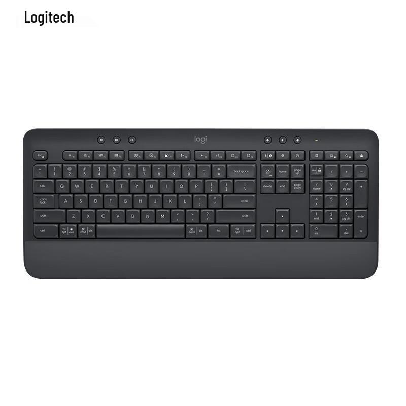 Logitech K650 Signature Wireless Dual-Mode Keyboard with Palm Rest
Logitech K650 Signature Wireless Dual-Mode Keyboard with Palm Rest