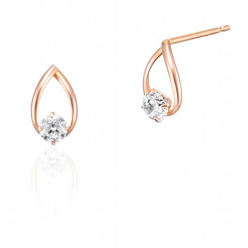 canal4℃ (Canal 4℃) 10K Pink Gold (PG) Earrings with Cubic Zirconia 151136153117
canal4℃ (Canal 4℃) 10K Pink Gold (PG) Earrings with Cubic Zirconia 151136153117