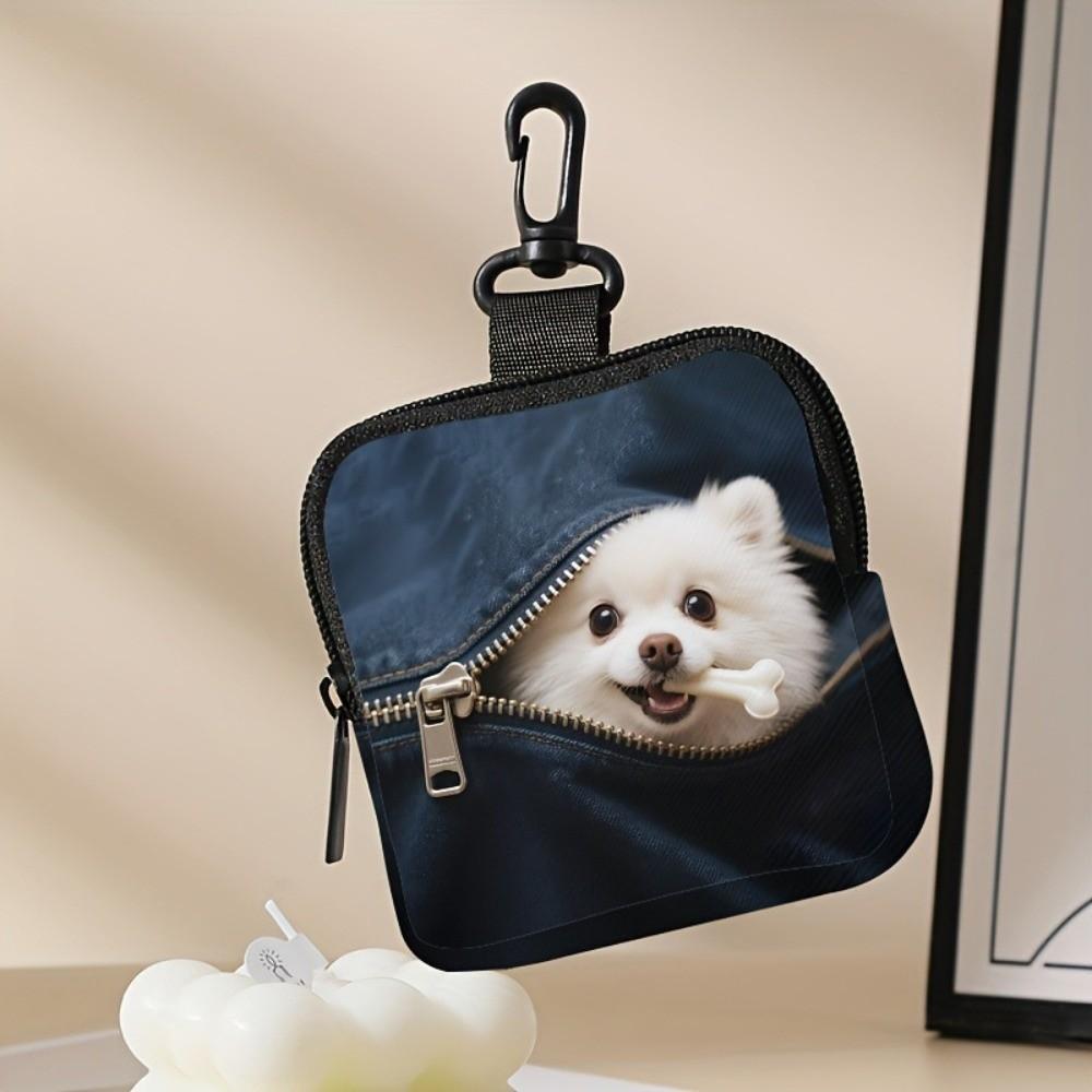 Mini Water-resistant Coin Purse Portable Compact Wallet Multifunctional PVC Dog Training Rewards Bag
Mini Water-resistant Coin Purse Portable Compact Wallet Multifunctional PVC Dog Training Rewards Bag