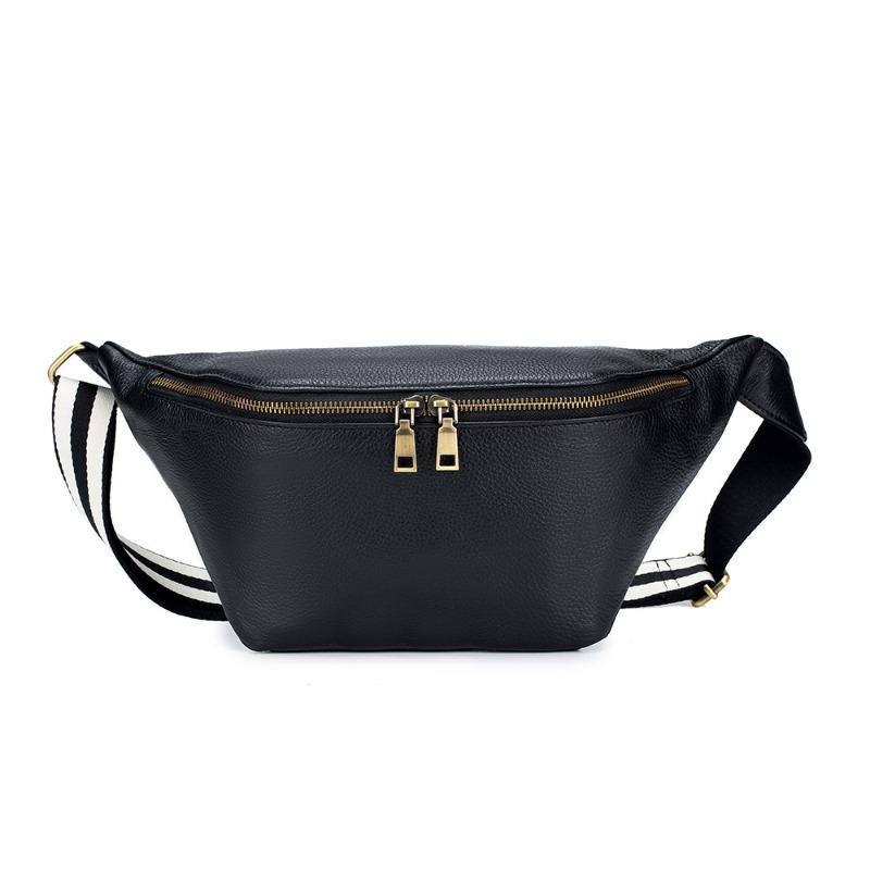 New leather fashion trend messenger bag fanny pack large capacity first layer cowhide simple breast bag casual shoulder bag women чёрный
New leather fashion trend messenger bag fanny pack large capacity first layer cowhide simple breast bag casual shoulder bag women чёрный