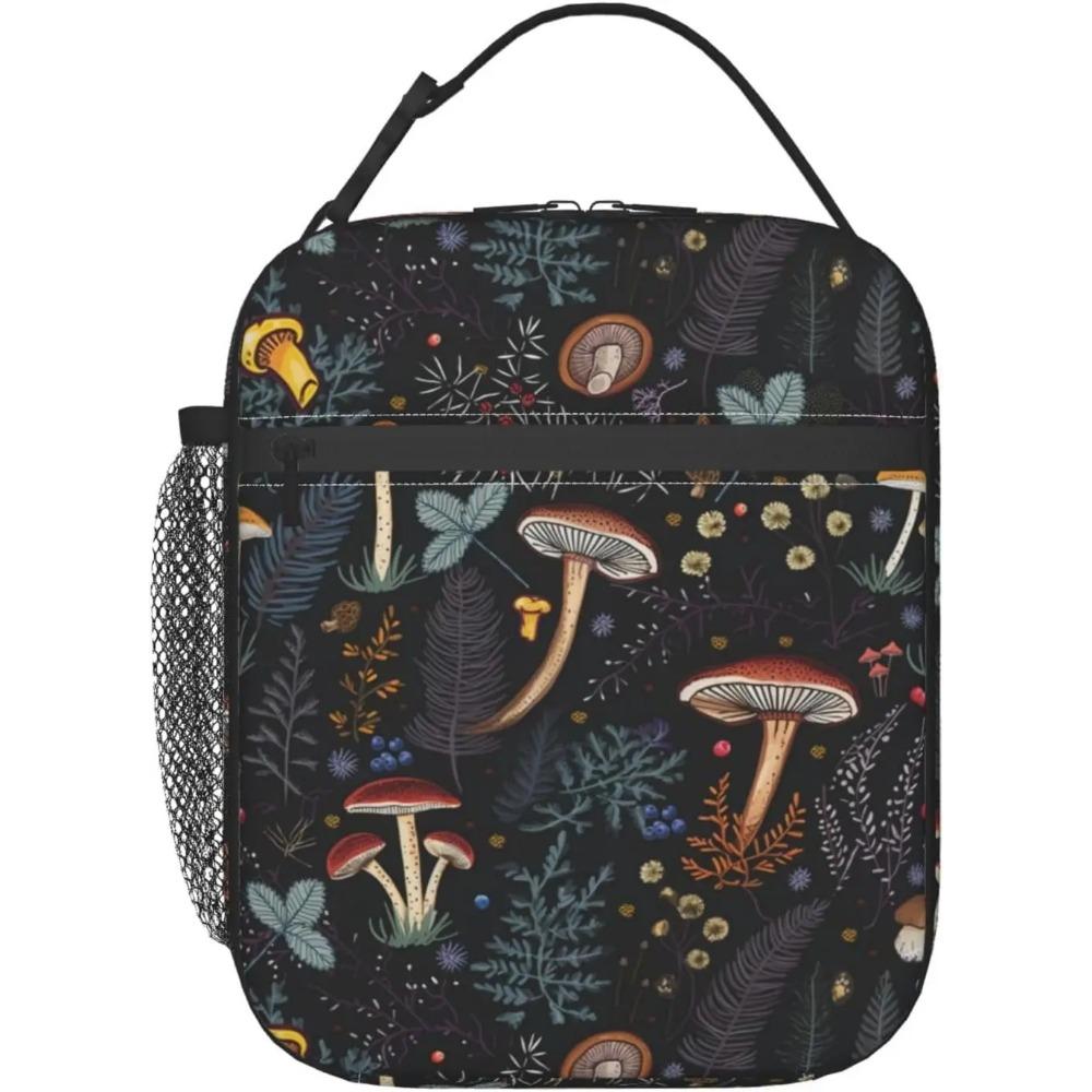 Сумка для ланча с грибами Портативная термоизолированная коробка для ланча для женщин и мужчин Многоразовая герметичная сумка-холодильник Термо-ланчбокс для работы, пикника, путешествий
Сумка для ланча с грибами Портативная термоизолированная коробка для ланча для женщин и мужчин Многоразовая герметичная сумка-холодильник Термо-ланчбокс для работы, пикника, путешествий