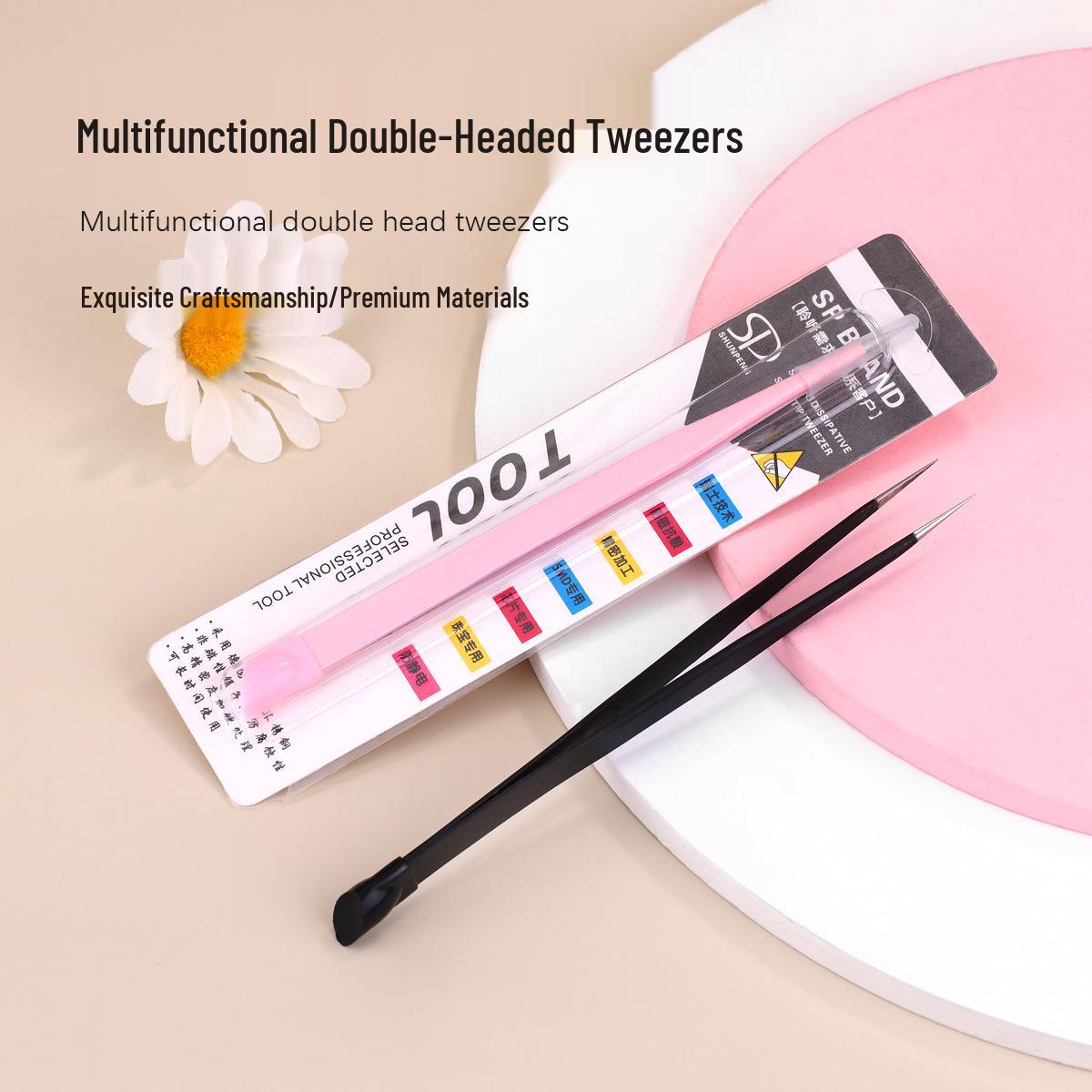Multifunctional Nail Art Tweezers with Silicone Nail Polish Remover and Diamond-Picking Clip. рожевий
Multifunctional Nail Art Tweezers with Silicone Nail Polish Remover and Diamond-Picking Clip. рожевий