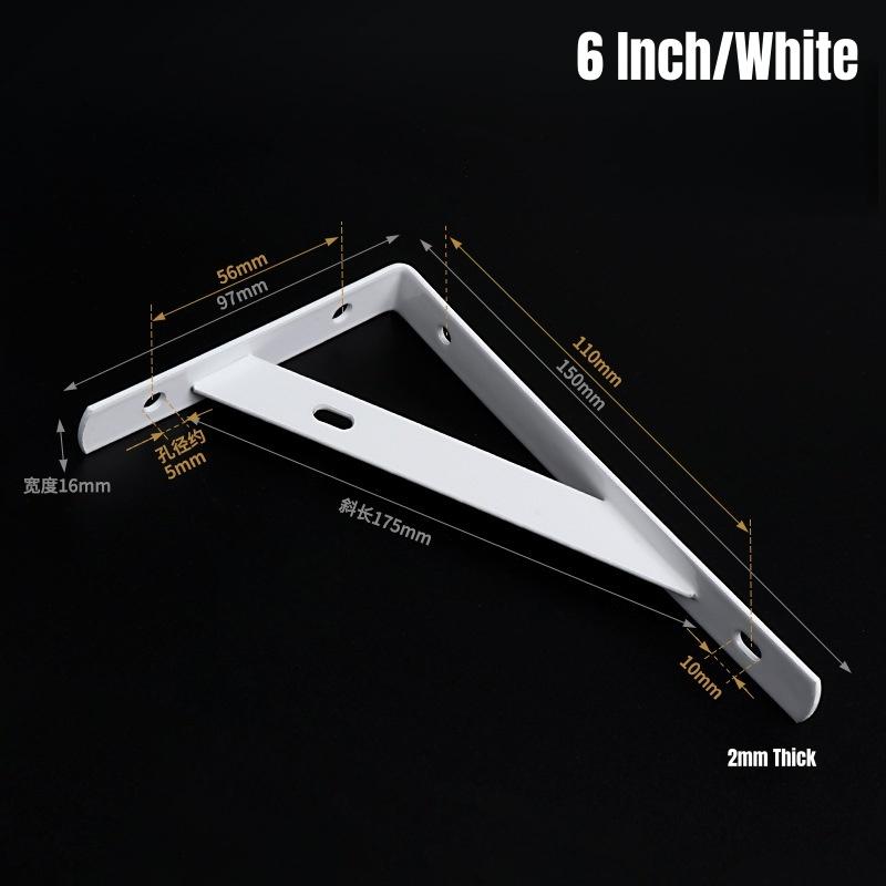 6/8/10/12 Heavy Duty Steel Shelf Brackets,2/4/8PCS L Bracket,90 ° Right Angle Brackets,Shelves Support,Floating Shelf Brackets 2PCS
6/8/10/12 Heavy Duty Steel Shelf Brackets,2/4/8PCS L Bracket,90 ° Right Angle Brackets,Shelves Support,Floating Shelf Brackets 2PCS
