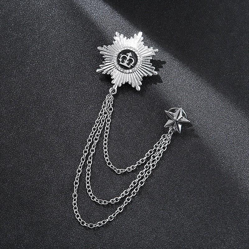 Модная мужская брошь в виде головы волка с кисточками и короной, аксессуары в виде самолета
Модная мужская брошь в виде головы волка с кисточками и короной, аксессуары в виде самолета