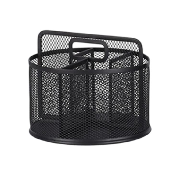 5 Sections Desktop Pen Organiser 360 Degree Rotating Metal Pen Stand Multi Compartment for Office Desk Organization
5 Sections Desktop Pen Organiser 360 Degree Rotating Metal Pen Stand Multi Compartment for Office Desk Organization