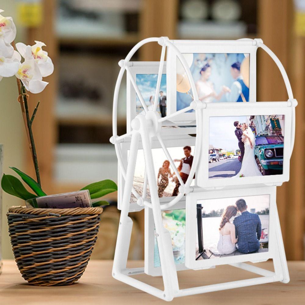 Lightweight Ferris Wheel Photo Holder Unique Design DIY Picture Frame Home Decor белый
Lightweight Ferris Wheel Photo Holder Unique Design DIY Picture Frame Home Decor белый