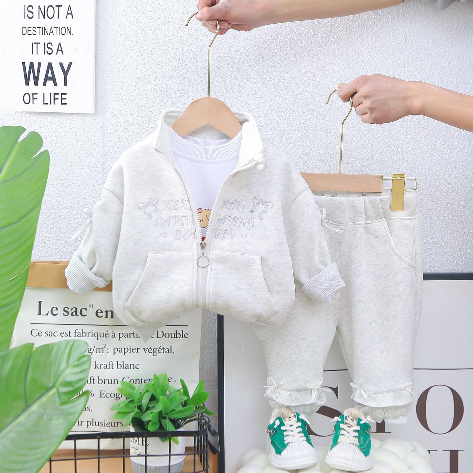 Детский повседневный комплект с длинным рукавом, удобные наряды для повседневной носки 120 белый
Детский повседневный комплект с длинным рукавом, удобные наряды для повседневной носки 120 белый