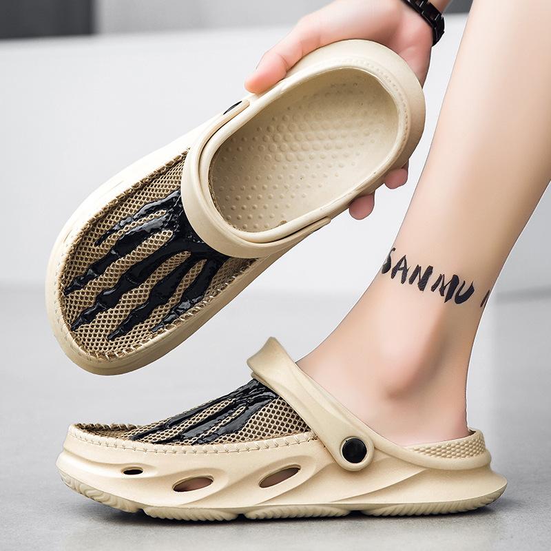 Breathable Mesh Hole Shoes Men Wear Non-Slip Sandals Sports And Leisure Beach Bag Head Slippers Men 38/39 серый
Breathable Mesh Hole Shoes Men Wear Non-Slip Sandals Sports And Leisure Beach Bag Head Slippers Men 38/39 серый