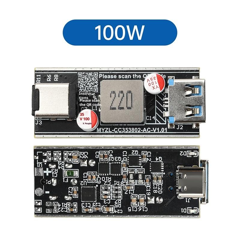Pd100W/Pd140W Модуль настільної зарядки з швидкою зарядкою Повний протокол DIY Материнська плата Одно/Двоканальний модуль зарядки as the picture
Pd100W/Pd140W Модуль настільної зарядки з швидкою зарядкою Повний протокол DIY Материнська плата Одно/Двоканальний модуль зарядки as the picture