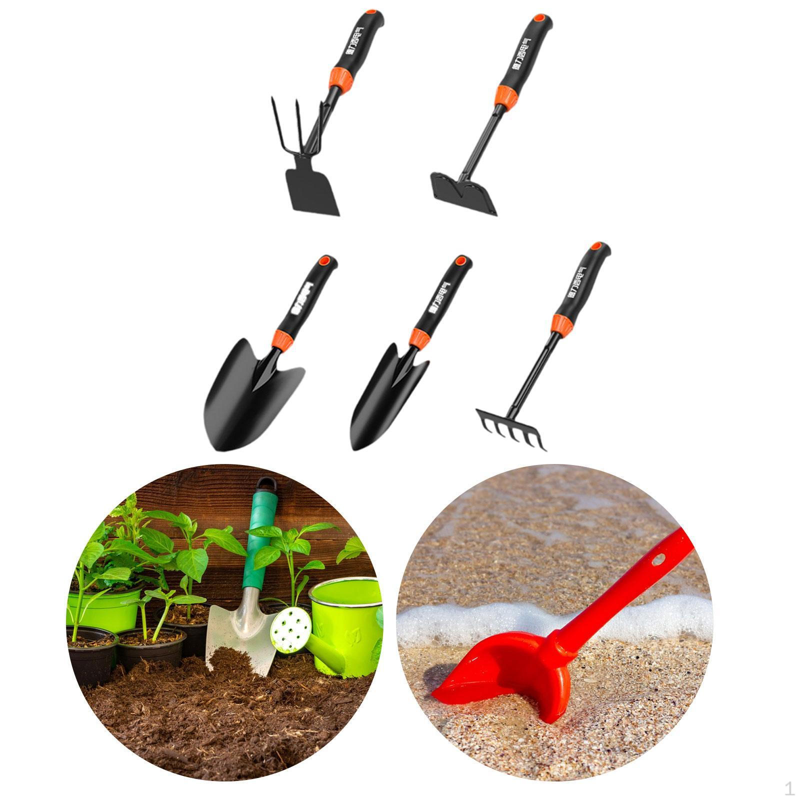 Gardening Tool Set Loosening Rake Sturdy Carbon Steel Backyard Lawn Trowel Hoe for Plant Lover 5pcs
Gardening Tool Set Loosening Rake Sturdy Carbon Steel Backyard Lawn Trowel Hoe for Plant Lover 5pcs