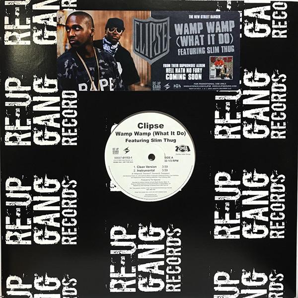 12inch Record CLIPSE, SLIM THUG - Wamp Wamp (What It Do) 88697011531 Zomba Label Gro 2006 US Rap & Hip-Hop/R&B Used
12inch Record CLIPSE, SLIM THUG - Wamp Wamp (What It Do) 88697011531 Zomba Label Gro 2006 US Rap & Hip-Hop/R&B Used