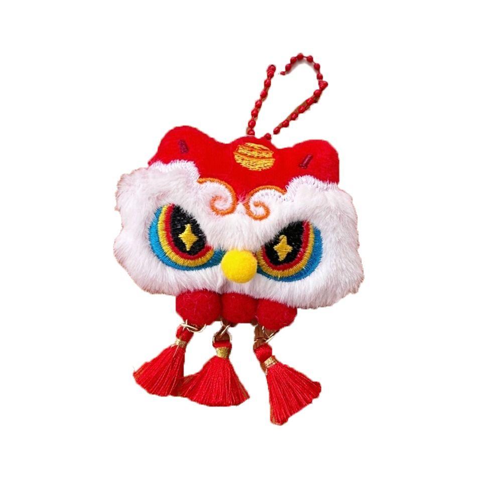 Chinese Style Chinese New Year Plush Keychain Lion Awakening Lion Dance Brooch Party Red Brooch
Chinese Style Chinese New Year Plush Keychain Lion Awakening Lion Dance Brooch Party Red Brooch