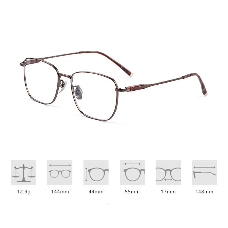 Affordable Luxury White Collar Management Business Eyeglass Pure Titanium Frame Temple Sandalwood Inlay Steady Mature Glasses No Lens кавовий
Affordable Luxury White Collar Management Business Eyeglass Pure Titanium Frame Temple Sandalwood Inlay Steady Mature Glasses No Lens кавовий