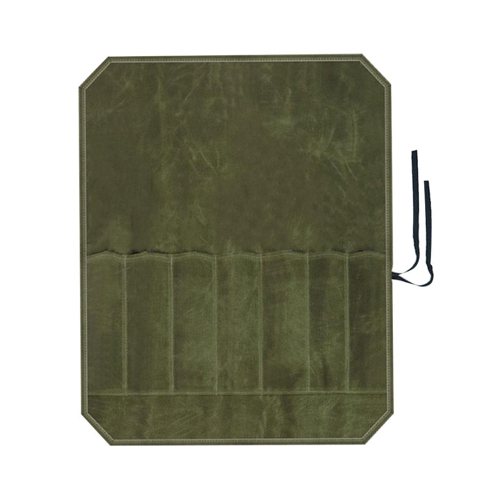 Fine Stitching and Large Capacity Canvas Cutlery Bag for Knife Organization Waxed Canvas Knife Bag Knifes Storage Bag, Khaki
Fine Stitching and Large Capacity Canvas Cutlery Bag for Knife Organization Waxed Canvas Knife Bag Knifes Storage Bag, Khaki