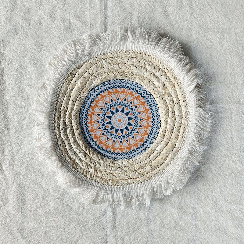 10-дюймовая бахрома из веревки из кукурузной шелухи с изысканными узорами, тканые коврики для еды ручной работы в богемном стиле, коврик для обеденного стола, кухонные аксессуары
10-дюймовая бахрома из веревки из кукурузной шелухи с изысканными узорами, тканые коврики для еды ручной работы в богемном стиле, коврик для обеденного стола, кухонные аксессуары