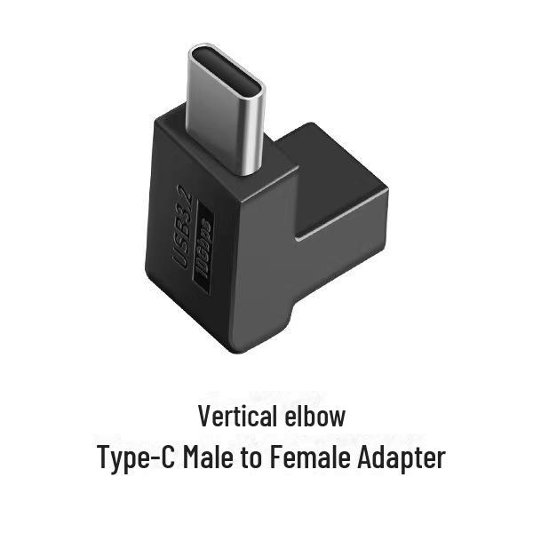 Адаптер USB Type-C 3.2 Gen 2 папа-мама 90 градусов, высокоскоростной U-образный конвертер 10 Гбит/с
Адаптер USB Type-C 3.2 Gen 2 папа-мама 90 градусов, высокоскоростной U-образный конвертер 10 Гбит/с