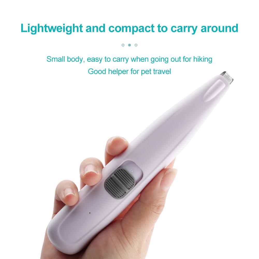 Professional Pet Foot Hair Trimmer Dog Shear Butt Ear Hair Cutter Pedicure Electric Dog Clippers Dog Grooming Hairdresser
Professional Pet Foot Hair Trimmer Dog Shear Butt Ear Hair Cutter Pedicure Electric Dog Clippers Dog Grooming Hairdresser