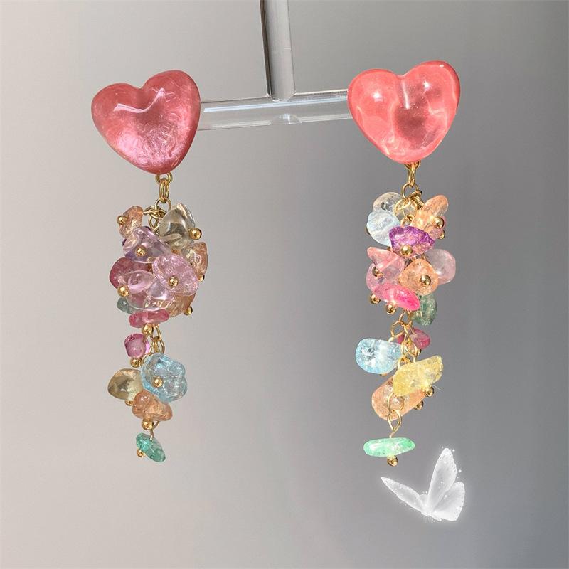 Spring Garden~ Spring and Summer New Flower Fringed Earrings Mori Sweet Small Fresh Stud Earrings Temperament White Earrings
Spring Garden~ Spring and Summer New Flower Fringed Earrings Mori Sweet Small Fresh Stud Earrings Temperament White Earrings