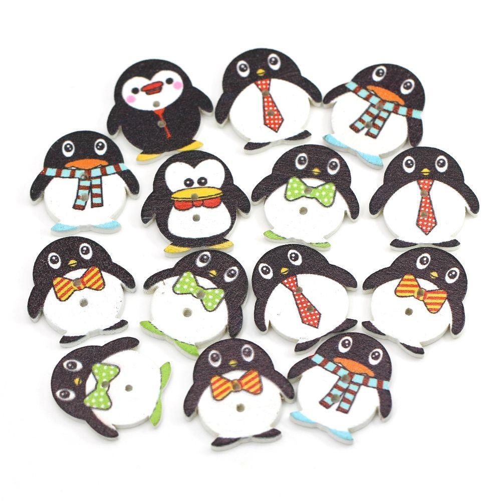 DIY Handwork Decor Clothing Penguin Design Buttons Apparel Sewing Crafts Sewing Accessories
DIY Handwork Decor Clothing Penguin Design Buttons Apparel Sewing Crafts Sewing Accessories