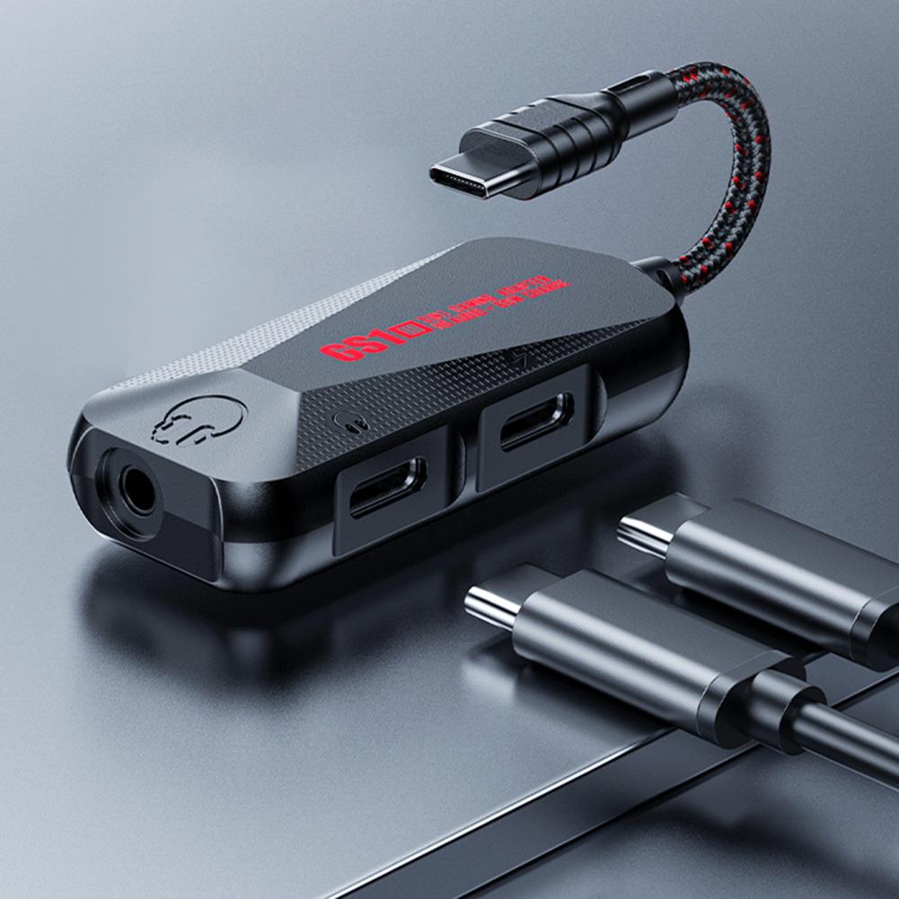 3-in-1 Game Phone Sound Card Type-C To 3.5mm Mobile Gaming Sound Card Durable Nylon Portable 24Bit 96Hz Hi-Res Accessories CHINA
3-in-1 Game Phone Sound Card Type-C To 3.5mm Mobile Gaming Sound Card Durable Nylon Portable 24Bit 96Hz Hi-Res Accessories CHINA