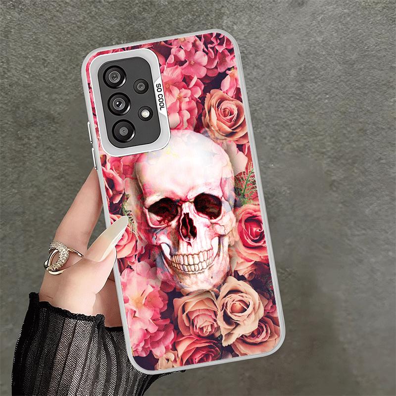 Floral Skull Flower Skeleton Soft Phone Case for Samsung A17 A16 A15 A14 A13 A57 A56 A55 A54 A53 A37 A36 A35 A34 A33 A26 A25 A24 Samsung A25
Floral Skull Flower Skeleton Soft Phone Case for Samsung A17 A16 A15 A14 A13 A57 A56 A55 A54 A53 A37 A36 A35 A34 A33 A26 A25 A24 Samsung A25