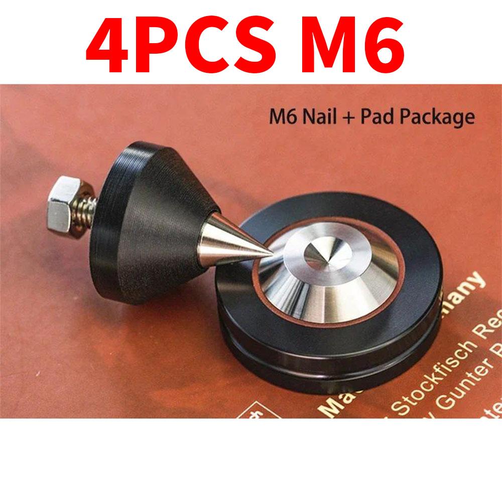 4PCS HiFi Audio 316 Stainless Steel Speaker Amplifier Rack Stand Isolation Damping Feet Pad Nail Shock Spikes M6 4PCS
4PCS HiFi Audio 316 Stainless Steel Speaker Amplifier Rack Stand Isolation Damping Feet Pad Nail Shock Spikes M6 4PCS