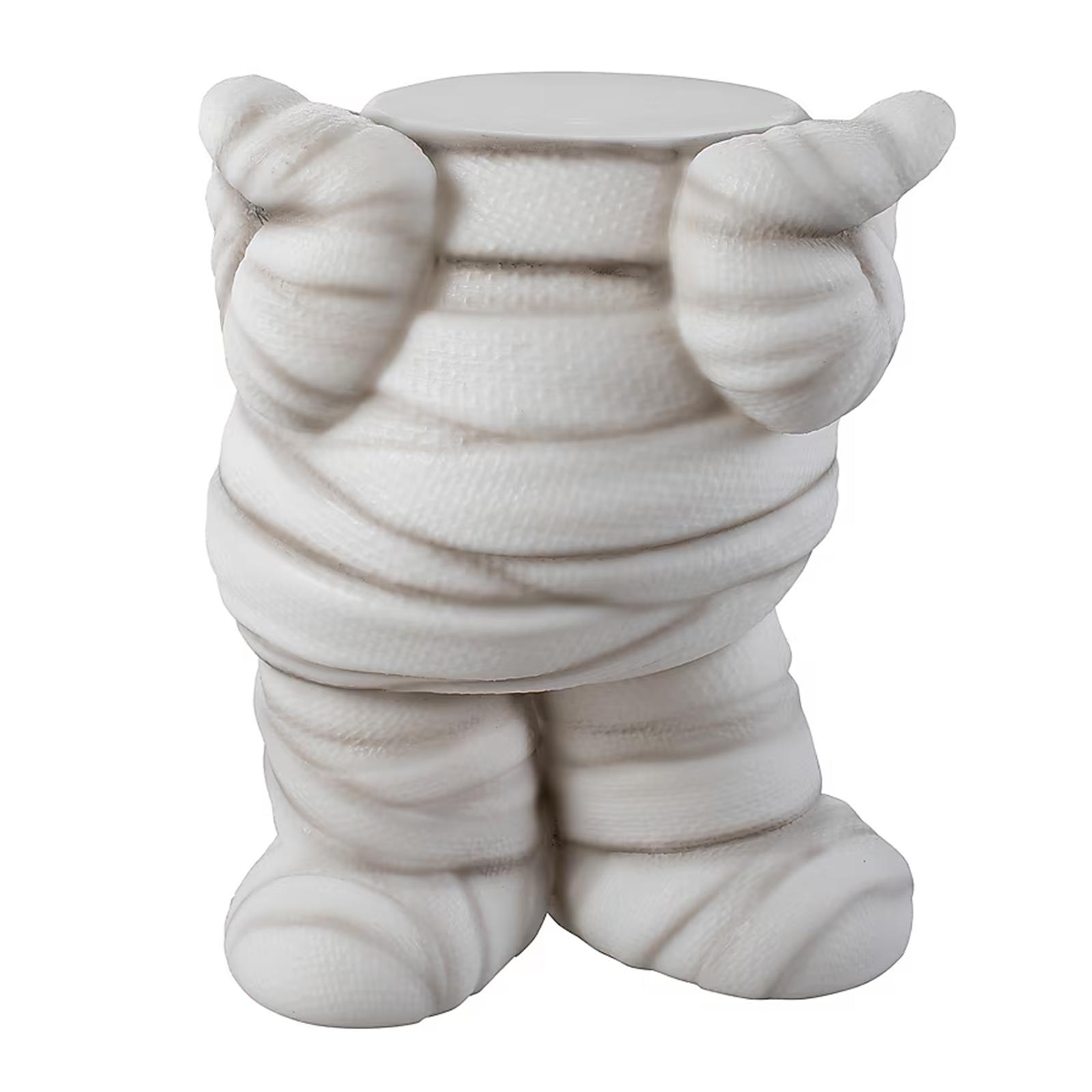 Whimsical Wrapped Mummy Resin Ornament One Size чёрный
Whimsical Wrapped Mummy Resin Ornament One Size чёрный