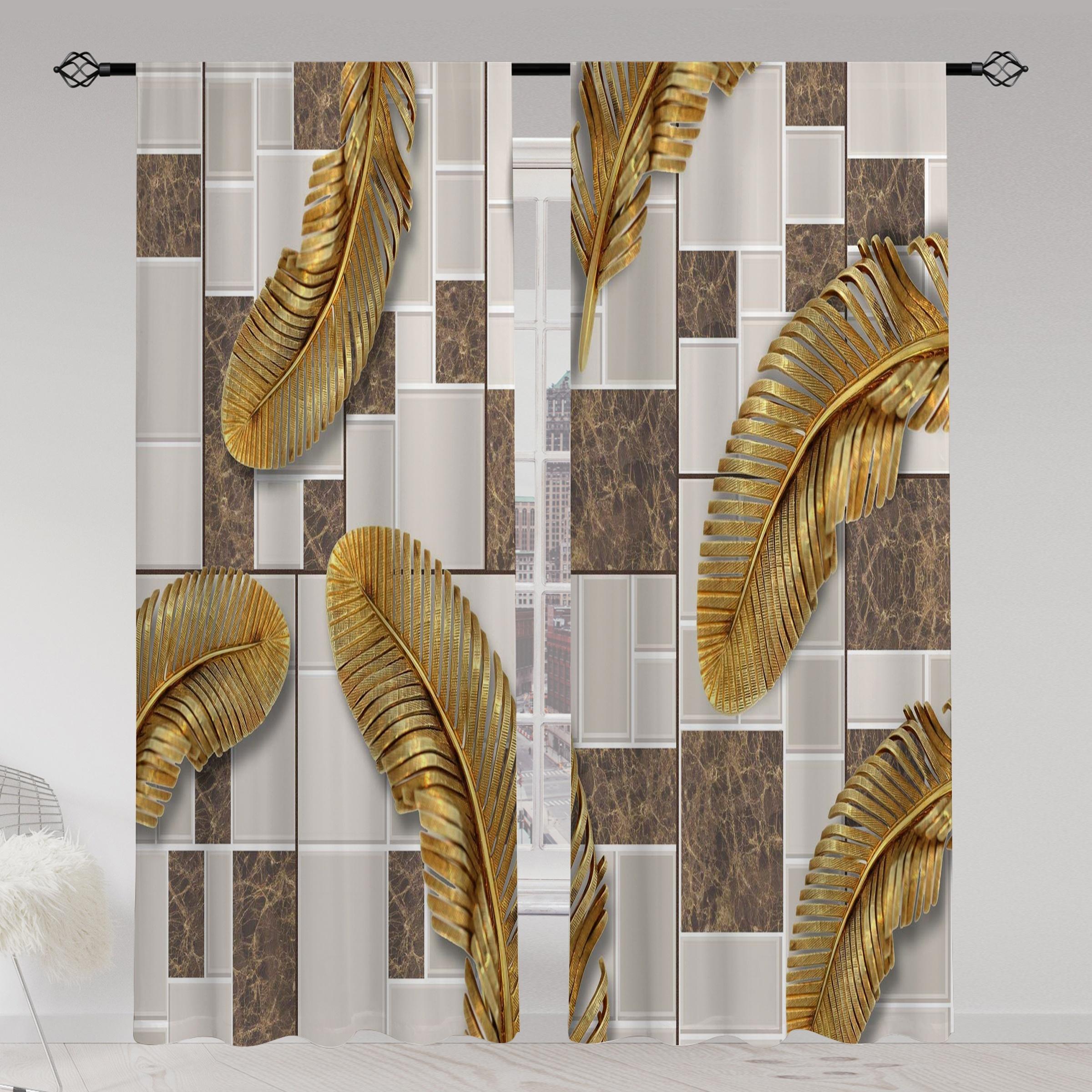 Black Golden Crown Pattern Curtain Digital Printing Rod Pocket Living Room Office Home Decor Top Cortina Curtains Set Of 2 Made Polyester With Grommet W100*H130(CM)-Grommet top&2PCS
Black Golden Crown Pattern Curtain Digital Printing Rod Pocket Living Room Office Home Decor Top Cortina Curtains Set Of 2 Made Polyester With Grommet W100*H130(CM)-Grommet top&2PCS