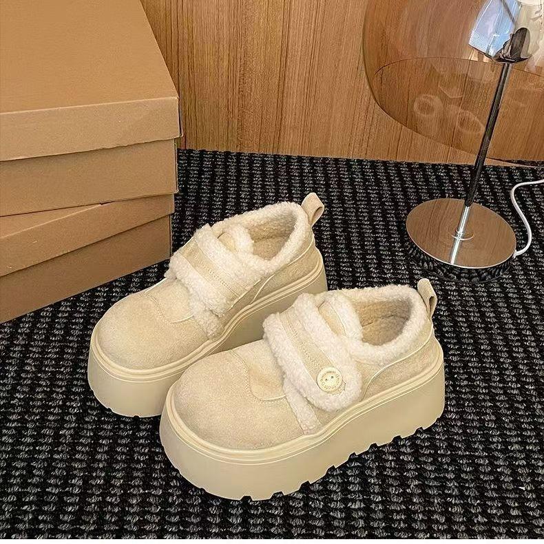 Женские мягкие эластичные зимние теплые холодные утепленные сноубутсы толстая подошва нескользящие износостойкие для улицы для отдыха для спорта плюшевые хлопковые ботинки 40 бежевый
Женские мягкие эластичные зимние теплые холодные утепленные сноубутсы толстая подошва нескользящие износостойкие для улицы для отдыха для спорта плюшевые хлопковые ботинки 40 бежевый