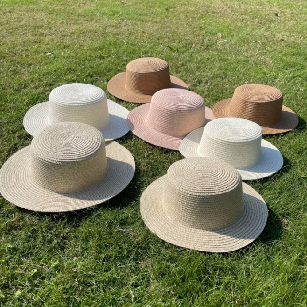 Weave Straw Cap Lafite Straw Hat Sun Hat Sunscreen Cap Casual Children Straw Hat Adult pink-Children
Weave Straw Cap Lafite Straw Hat Sun Hat Sunscreen Cap Casual Children Straw Hat Adult pink-Children