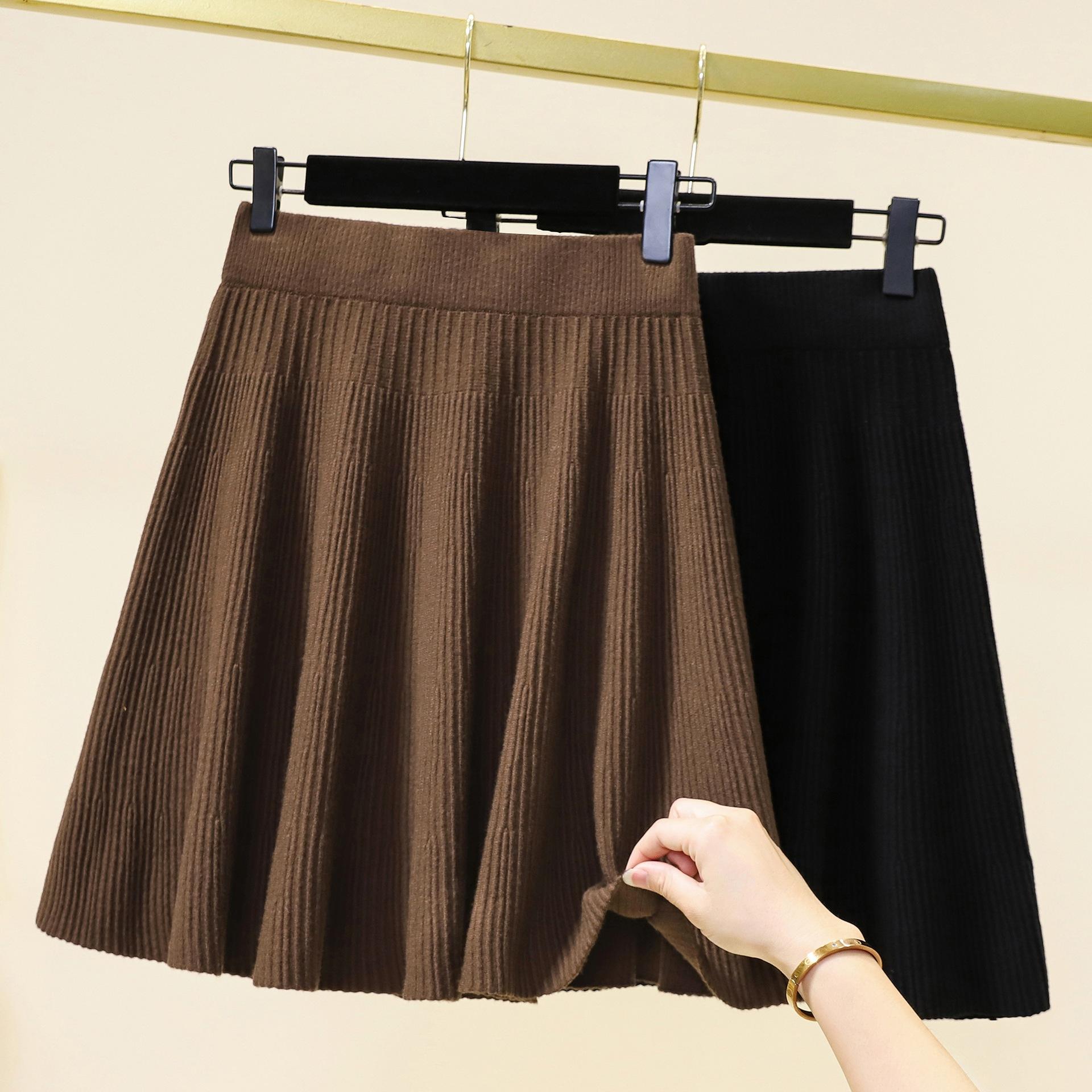 Женская зимняя новая модель в стиле колледжа Fat Mm Versatile с высокой талией Slim Knitted Short Skirt Temperament A-силуэта L
Женская зимняя новая модель в стиле колледжа Fat Mm Versatile с высокой талией Slim Knitted Short Skirt Temperament A-силуэта L