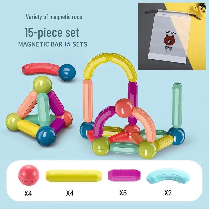 Универсальные магнитные строительные блоки для малышей - Развивающая игрушка для мальчиков и девочек 2-3 лет 25-36-42-64-84 pcs
Универсальные магнитные строительные блоки для малышей - Развивающая игрушка для мальчиков и девочек 2-3 лет 25-36-42-64-84 pcs