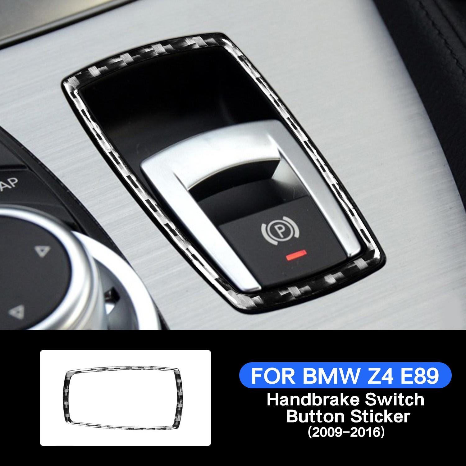 Для BMW Z4 E89 2009-2016 автомобильный ручной тормоз с автоудержанием P, кнопка переключения, наклейка, крышка, отделка, защита из углеродного волокна
Для BMW Z4 E89 2009-2016 автомобильный ручной тормоз с автоудержанием P, кнопка переключения, наклейка, крышка, отделка, защита из углеродного волокна