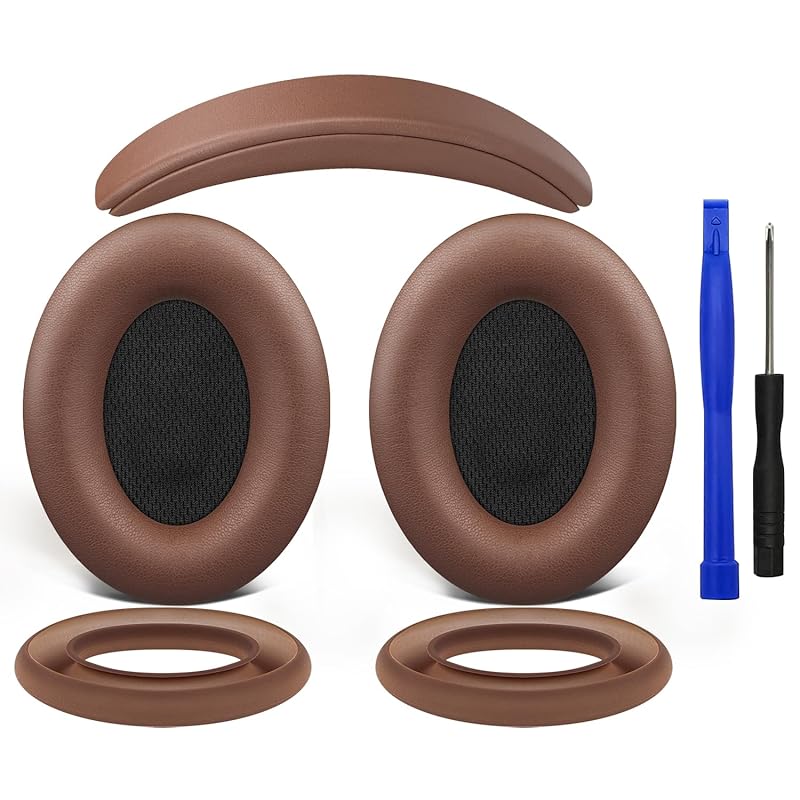 SOULWIT ear pads + headband ear pad cover Bose QuietComfort 15 (QC15)/QuietComfort 2 (QC 2) for headset exchange kit headphone replacement pad
SOULWIT ear pads + headband ear pad cover Bose QuietComfort 15 (QC15)/QuietComfort 2 (QC 2) for headset exchange kit headphone replacement pad