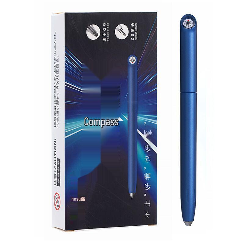 HS-850 Compass Dual-Tip Pen: High Precision, Low Gravity, Quick-Dry Brush & CS Tip. 0.5mm
HS-850 Compass Dual-Tip Pen: High Precision, Low Gravity, Quick-Dry Brush & CS Tip. 0.5mm