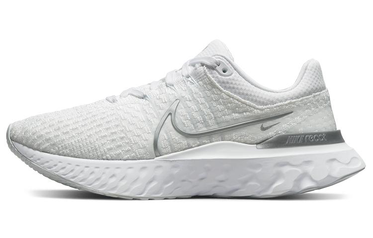 Nike React Infinity Run Flyknit 3 White Metallic Silver Women s DD3024-101 35.5
Nike React Infinity Run Flyknit 3 White Metallic Silver Women s DD3024-101 35.5