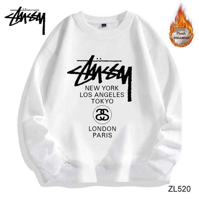 Stussy осенне-зимний утолщенный высококачественный хлопковый флис серебристой лисы, теплый свитер с круглым вырезом и принтом World Tour
Stussy осенне-зимний утолщенный высококачественный хлопковый флис серебристой лисы, теплый свитер с круглым вырезом и принтом World Tour