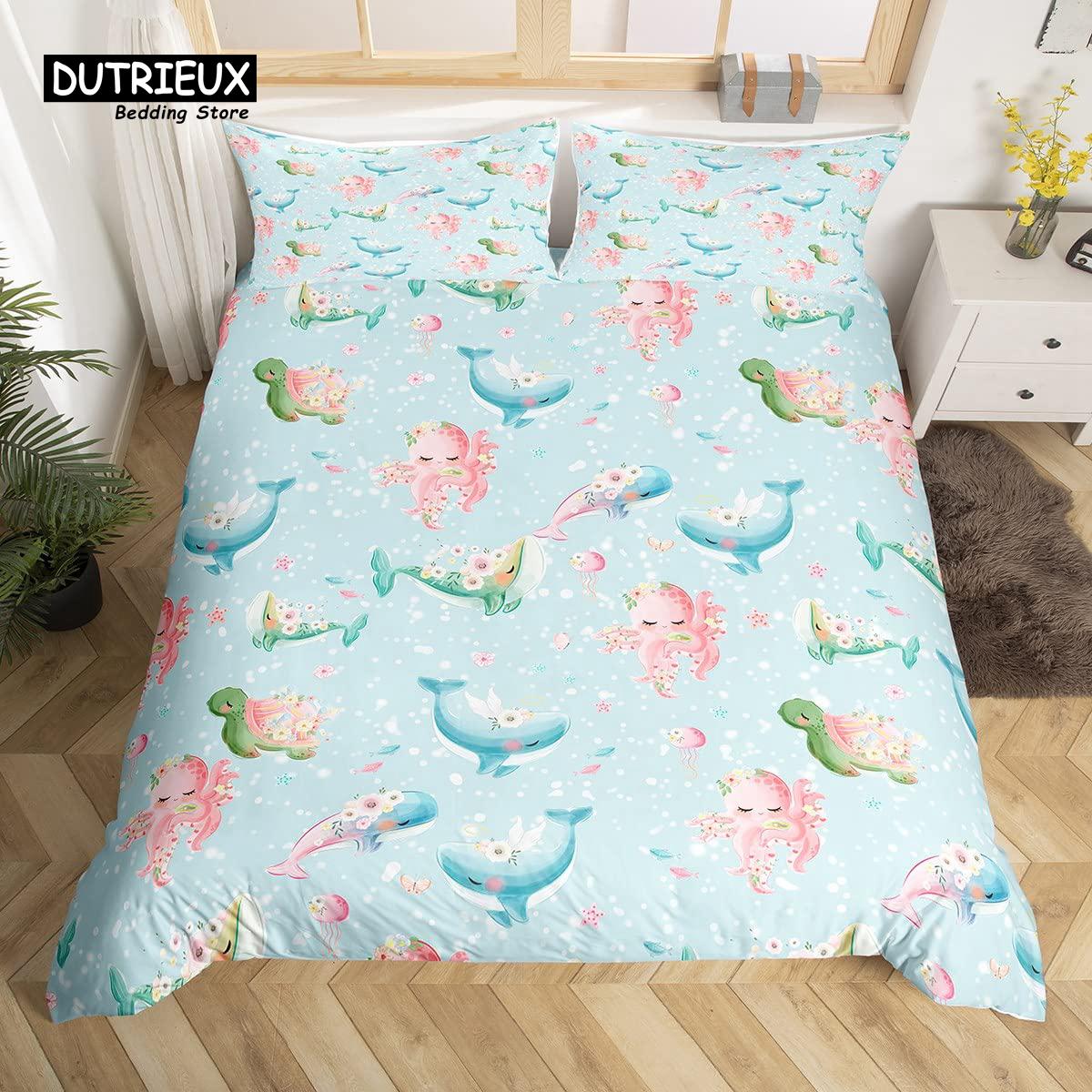 Comforter Cute Whale Starry Sky Star Moon Comforter Microfiber Cartoon Animals Bedding Set King Size For Boys Girls Comforter (quilt)-EU Single(135*200cm)3pcs
Comforter Cute Whale Starry Sky Star Moon Comforter Microfiber Cartoon Animals Bedding Set King Size For Boys Girls Comforter (quilt)-EU Single(135*200cm)3pcs