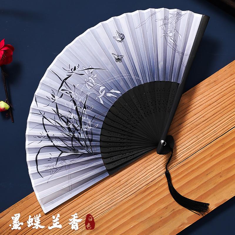 Chinese Traditional Landscape Painting High Quality Folding Hand Fan Large 38cm Bamboo Fold Fan Hanfu Dance Art Fan with Tassel 38cm
Chinese Traditional Landscape Painting High Quality Folding Hand Fan Large 38cm Bamboo Fold Fan Hanfu Dance Art Fan with Tassel 38cm
