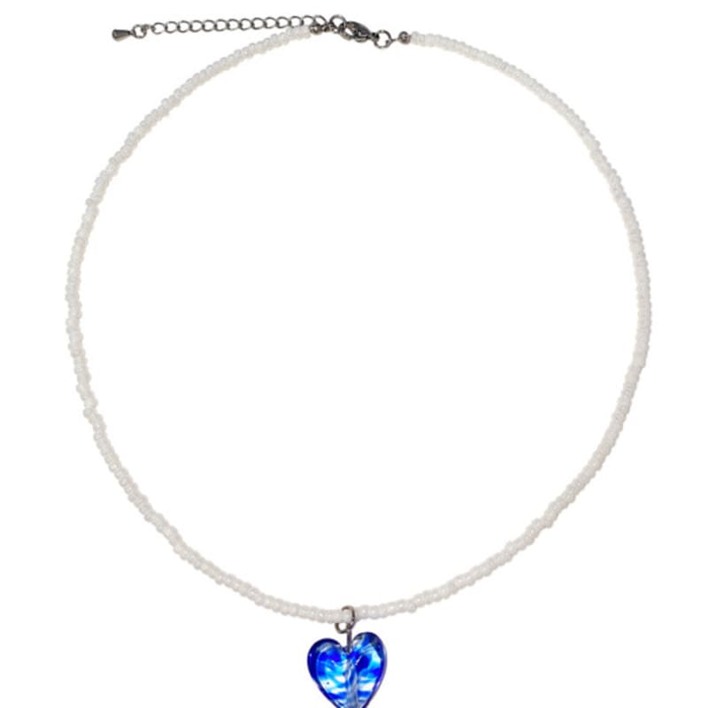 Love or not Blue Love Pearl Beads Necklace One
Love or not Blue Love Pearl Beads Necklace One